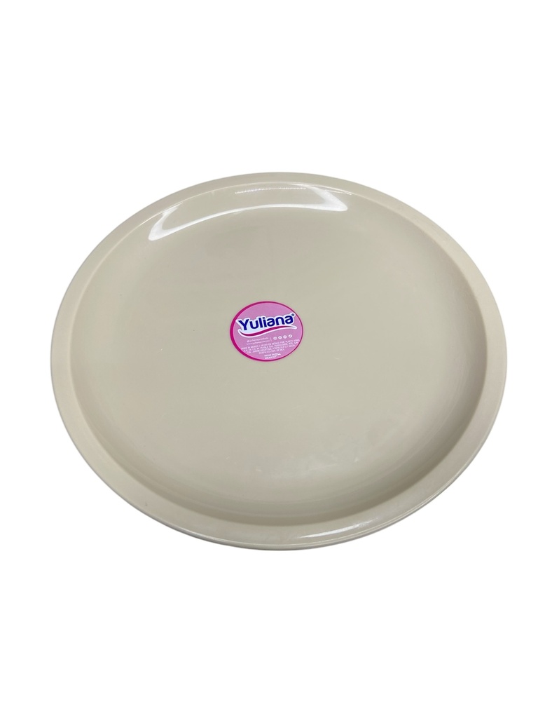 Plato Redondo Extendido 9.5'' Yuliana