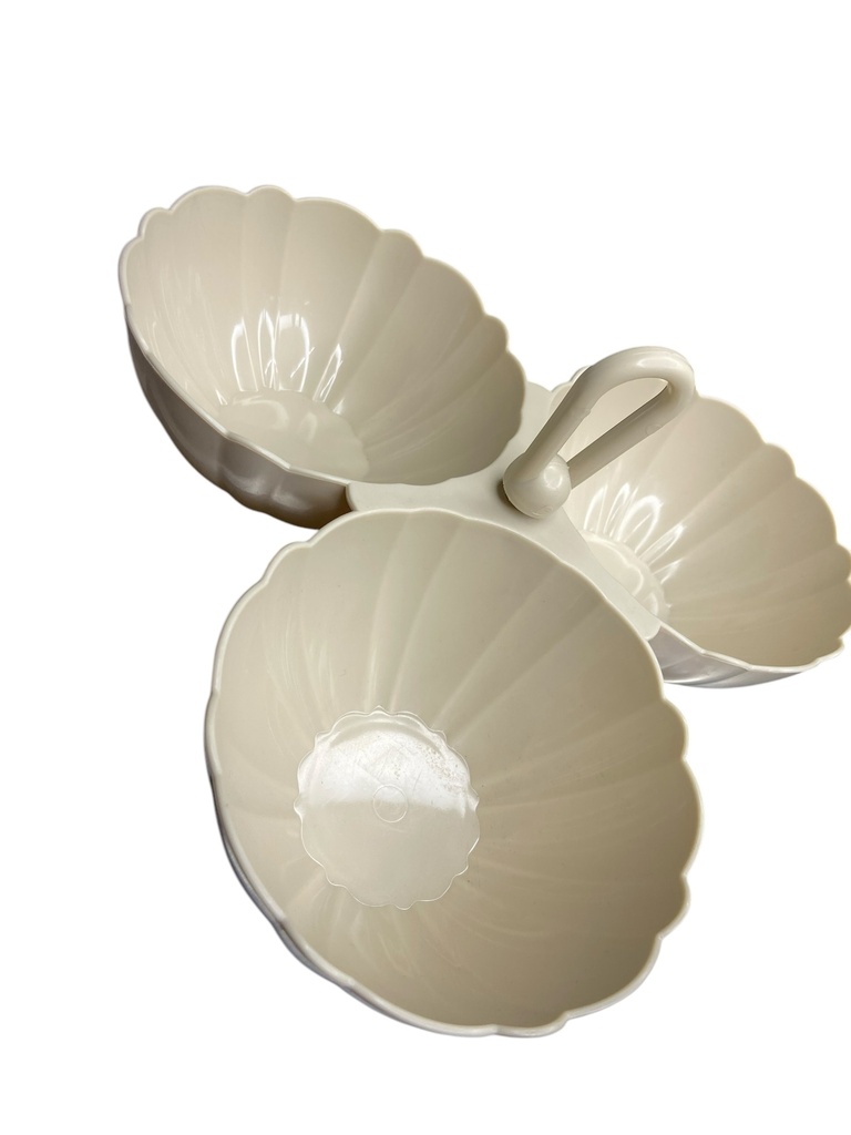 Salsera Triple Beige