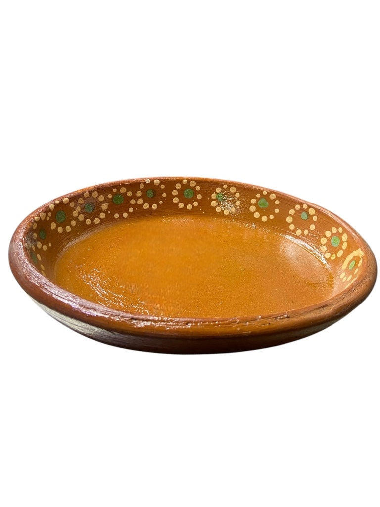 Plato Barro  Ovalado