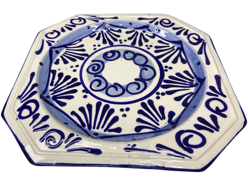 Plato Ceramica OCTAGONAL