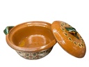 Cazuela de Barro C/Tapa