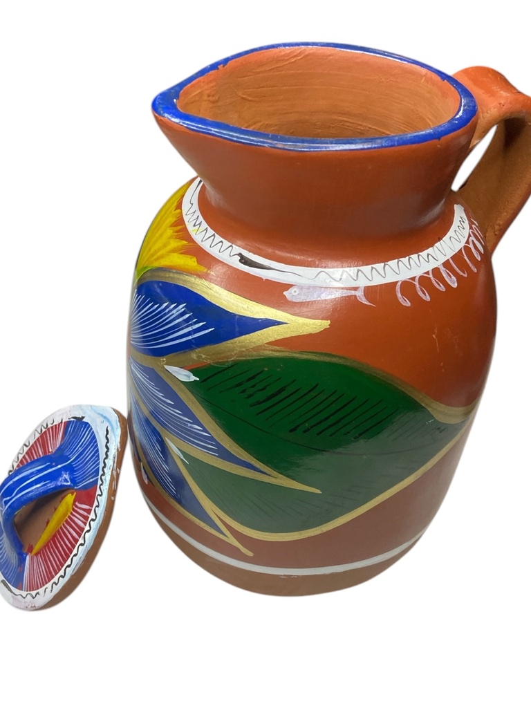 Jarra de Barro C/Tapa