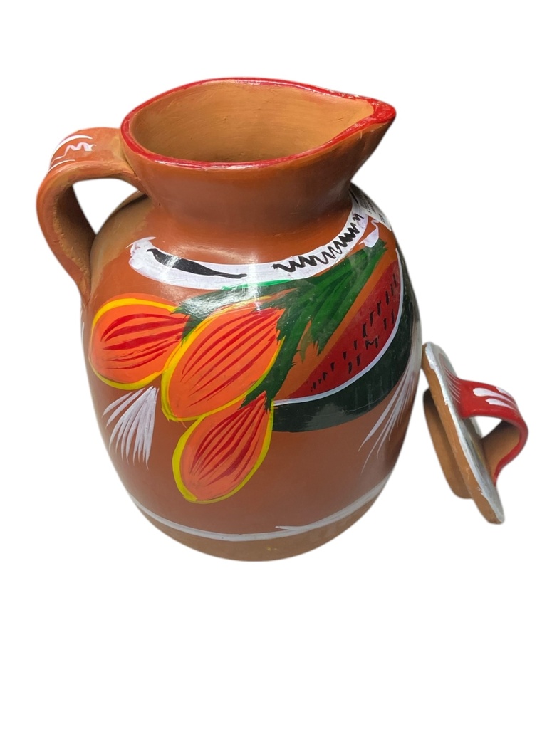 Jarra de Barro C/Tapa