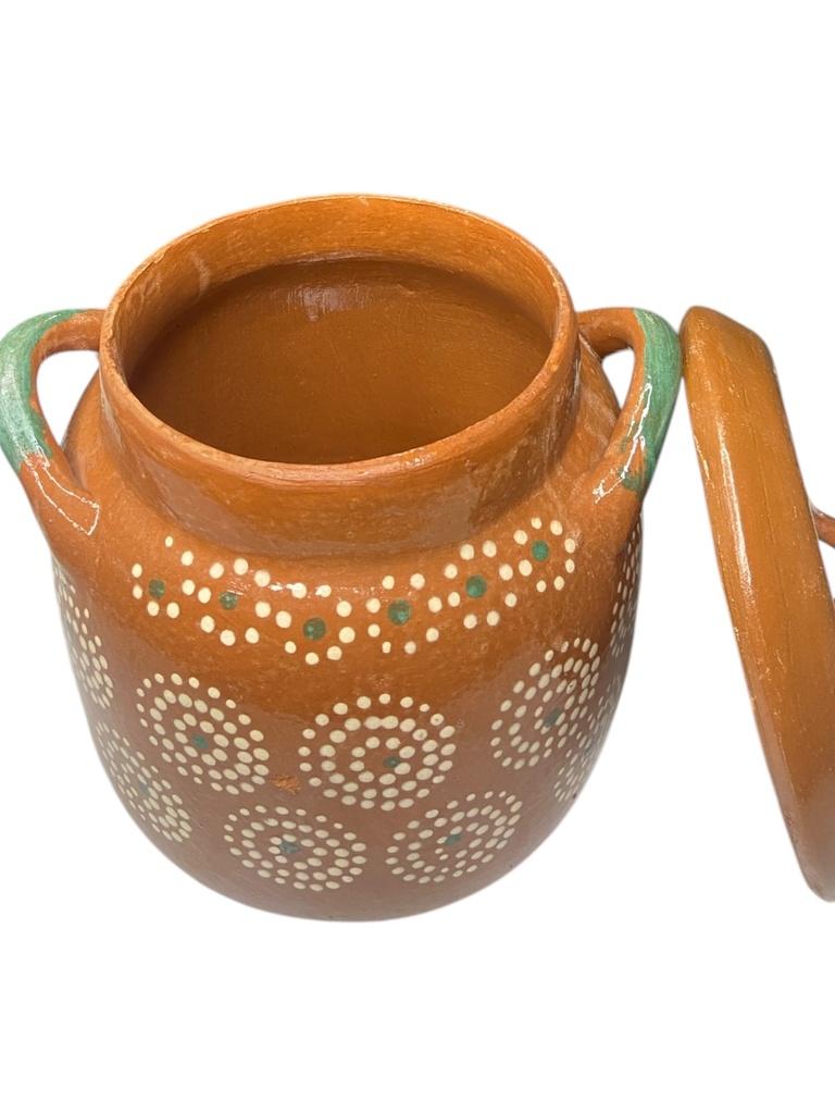 Olla de Barro Michoacana C/Tapa