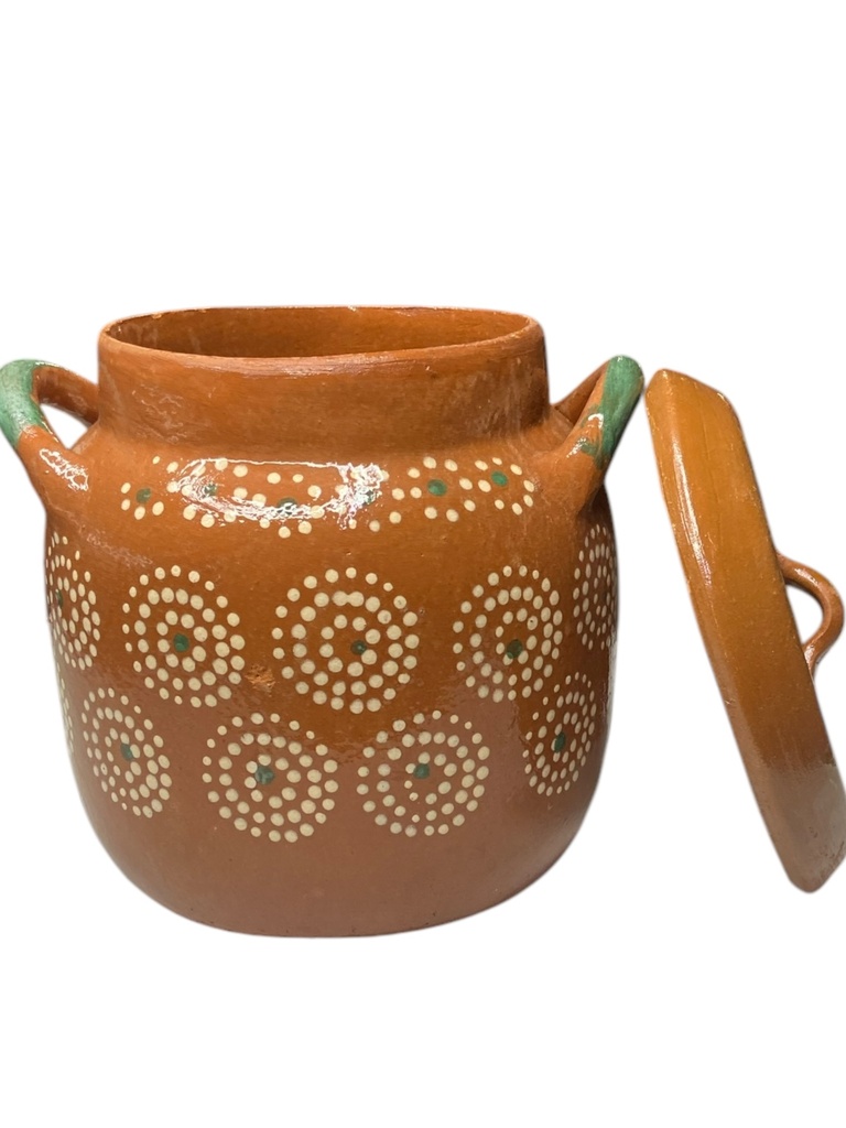 Olla de Barro Michoacana C/Tapa