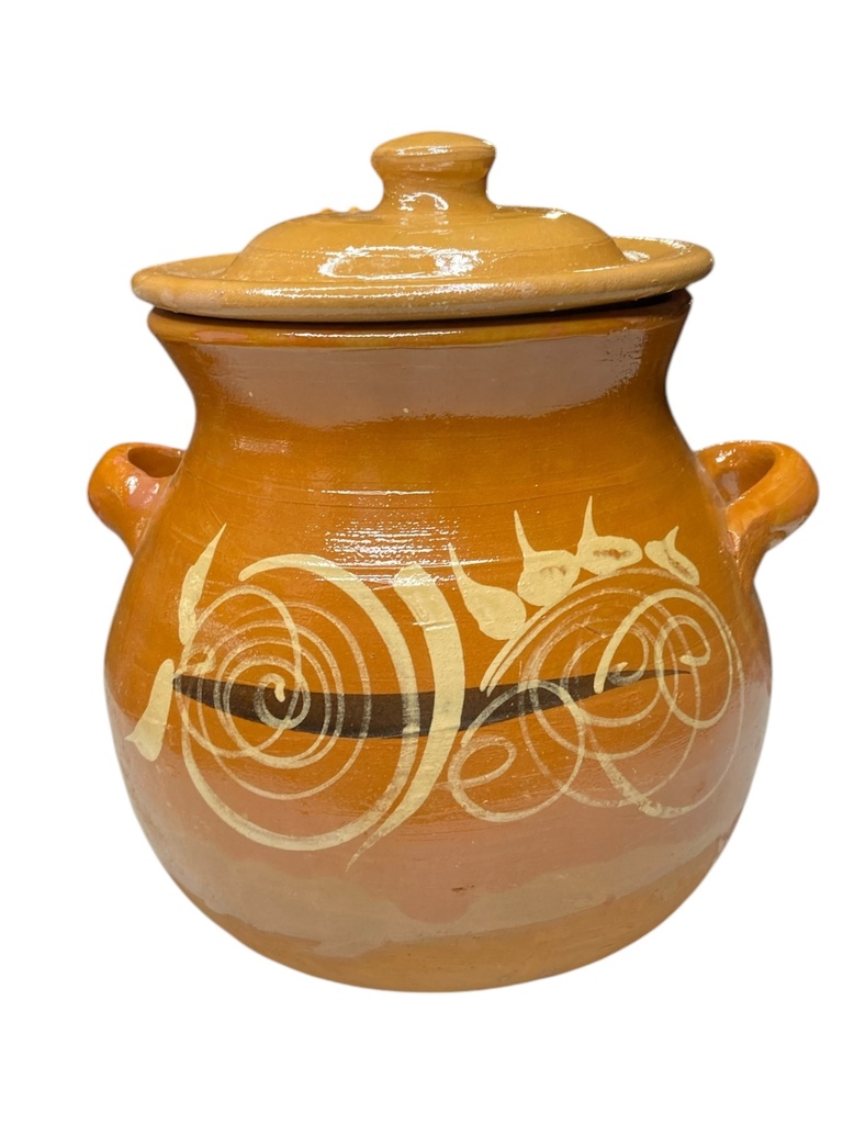 Olla de Barro C/Tapa 1K