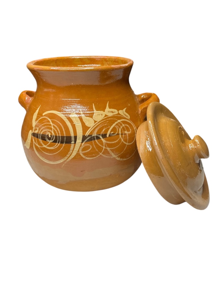 Olla de Barro C/Tapa 1K