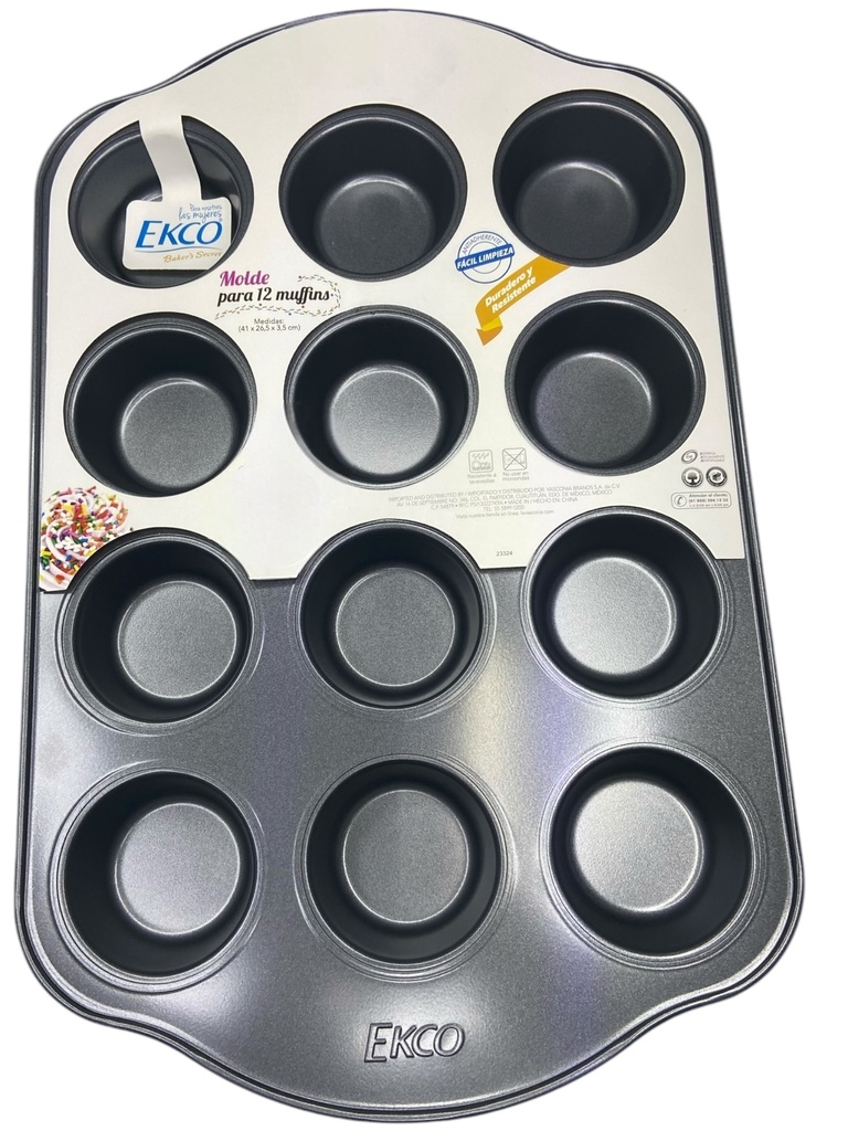 Molde P/12 Muffins Ekco