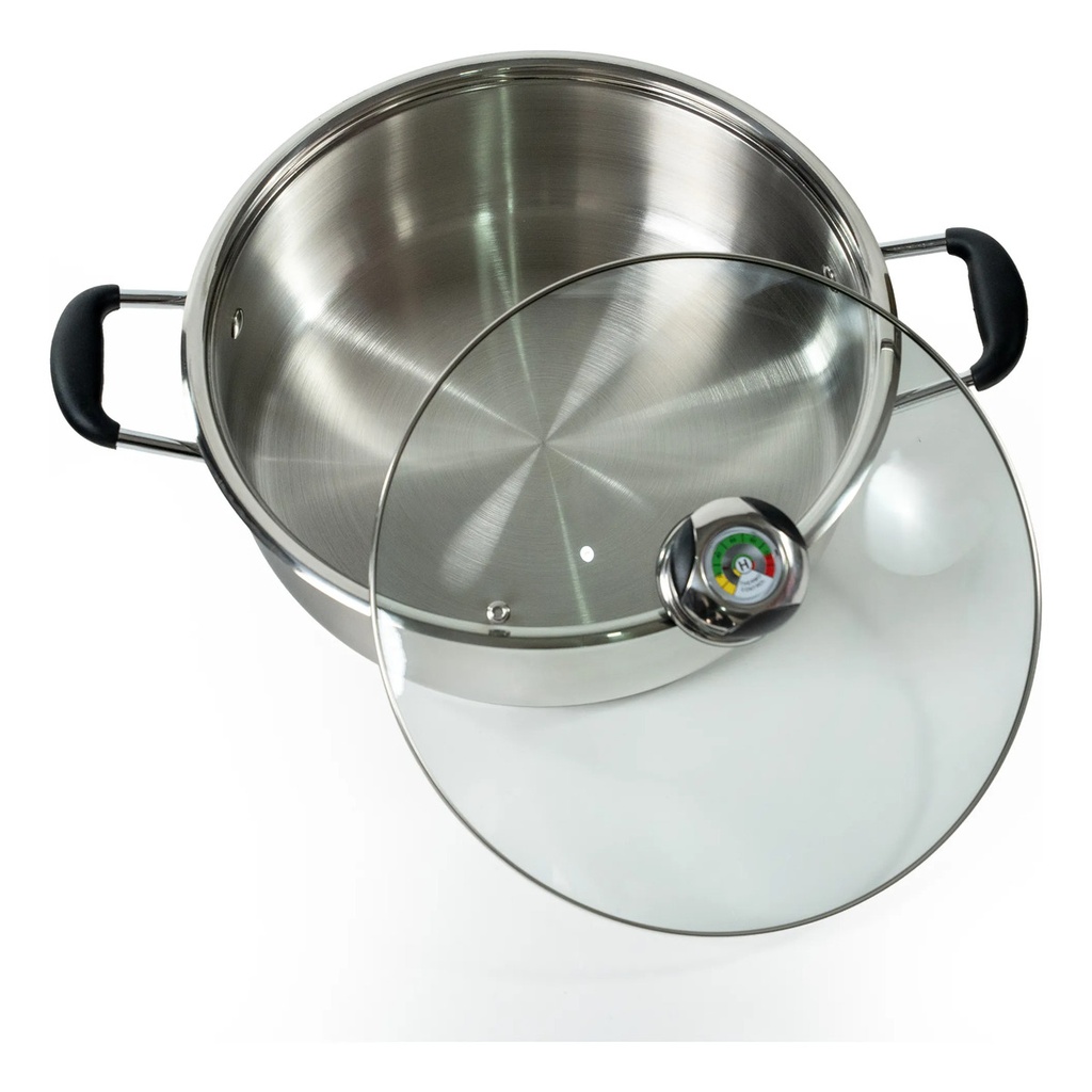 Arrocera Acero Inoxidable Gourmet 32cm