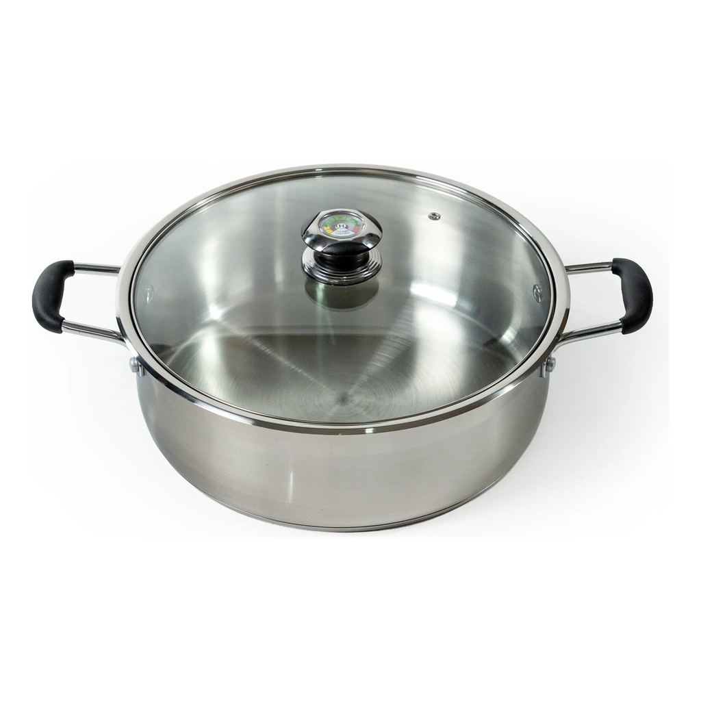 Arrocera Acero Inoxidable Gourmet 34cm