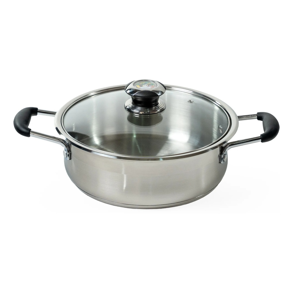 Arrocera Acero Inoxidable Gourmet 26cm
