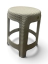 Banco Rattan Redondo Original