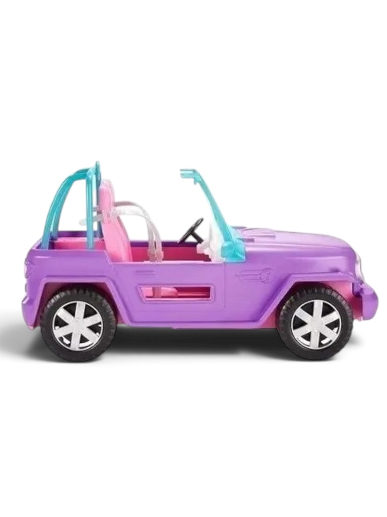Barbie Purple Jeep VEHICULO