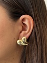 Aretes de Corazón Chunky