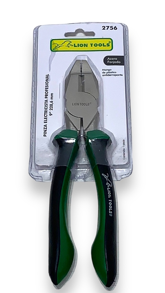 Pinza Electricista Profesional 9" 228,6mm Lion Tools