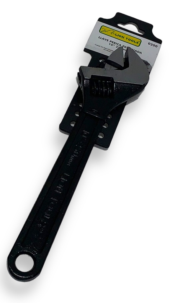 Llave Perica Pavonada 10" 250mm Lion Tools