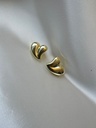 Aretes de Corazón Chunky