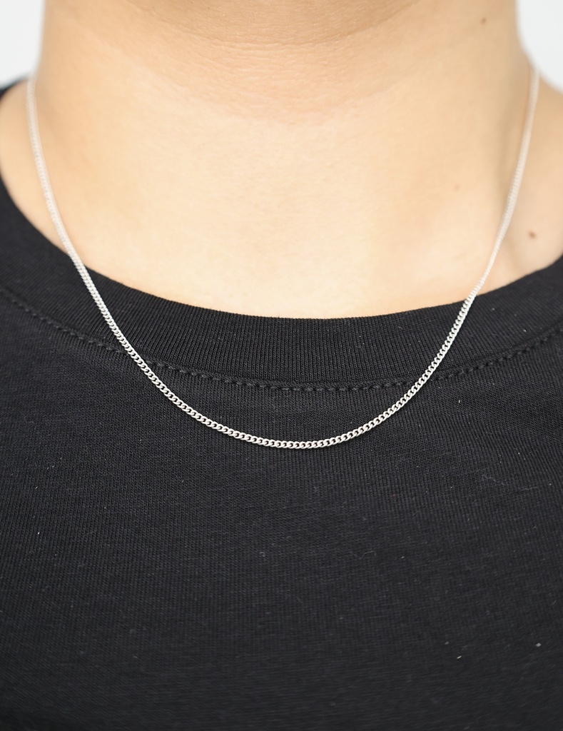 Cadena Plata .925 Barbada 2