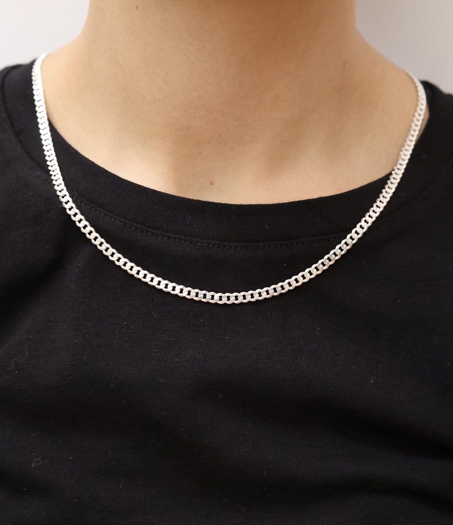 Cadena Plata .925 Barbada 4