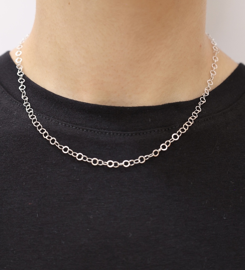 Cadena Plata .925 Eslabón Redondo 
