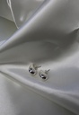 Aretes Gota Plata 