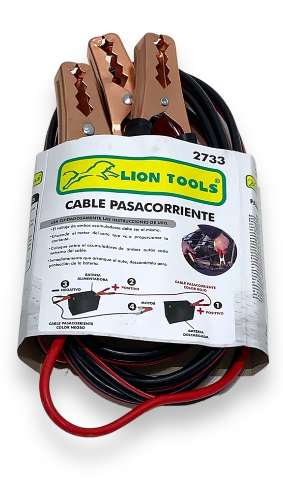 Cable Pasacorriente Lion Tools