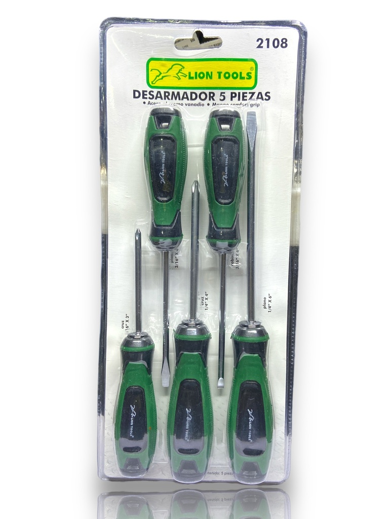 Desarmador 5 Piezas Lion Tools