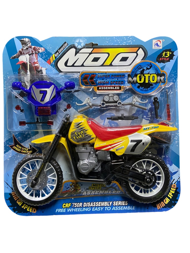 Montocicleta Armable de Plasctico