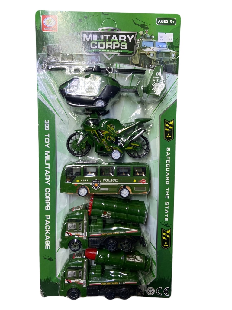 Juego de Vehiculos Militar