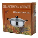 Arrocera Acero Inoxidable Gourmet 24cm