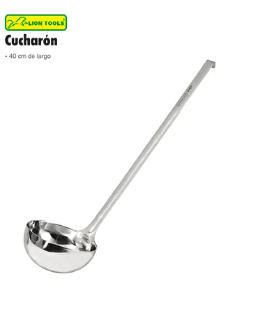 Cucharón Acero Inoxidable Lion Tools