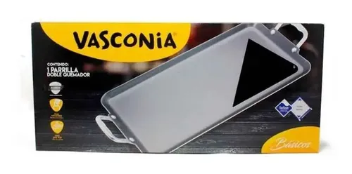 Grill-Parrilla Doble Quemador Vasconia