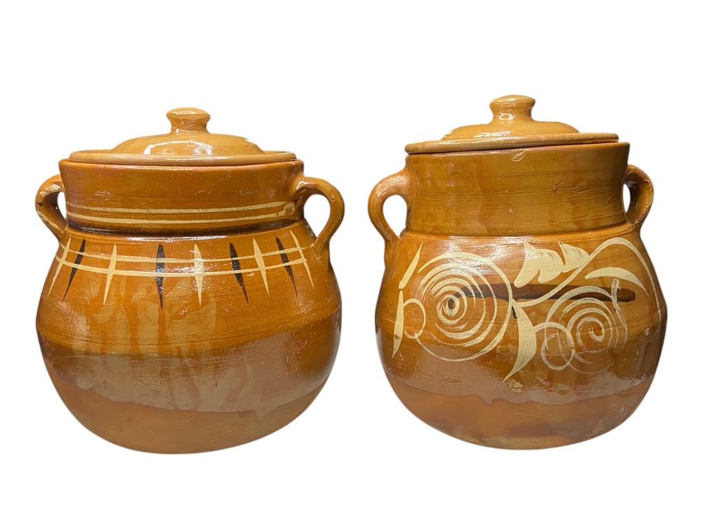 Olla de Barro C/Tapa