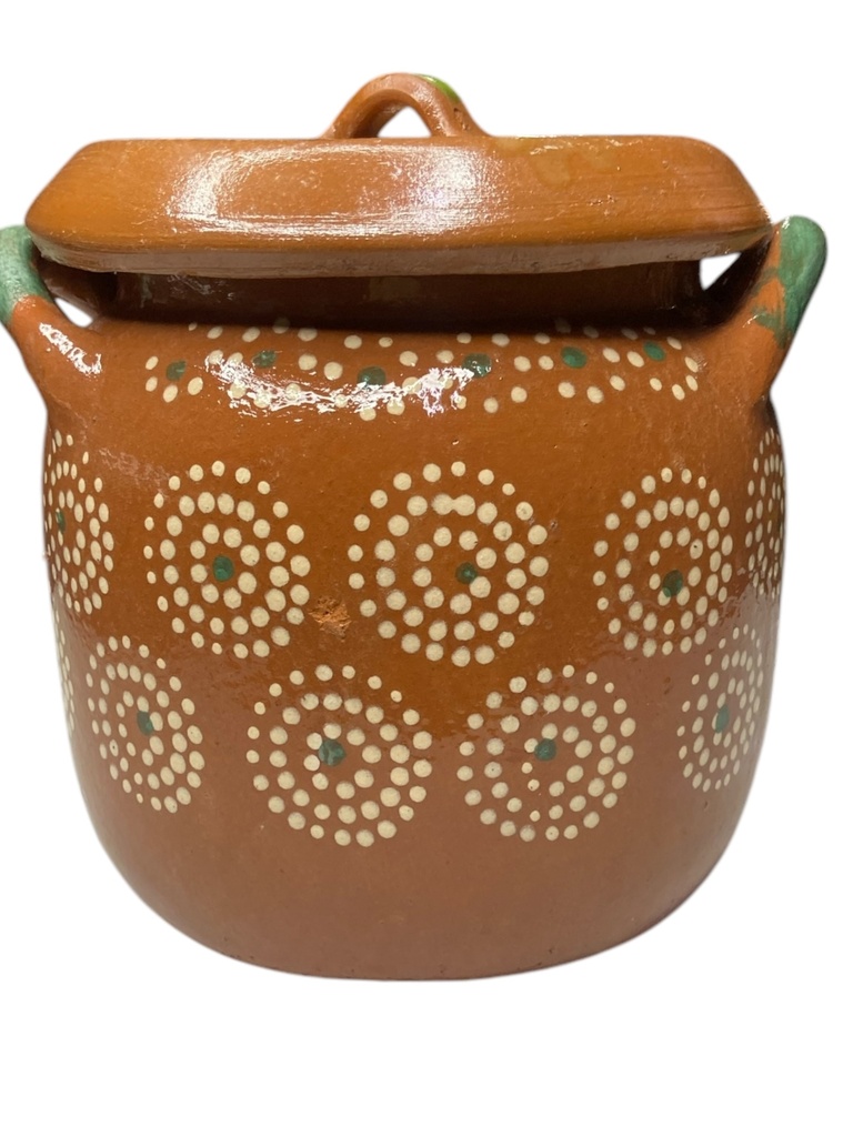 Olla de Barro Michoacana C/Tapa