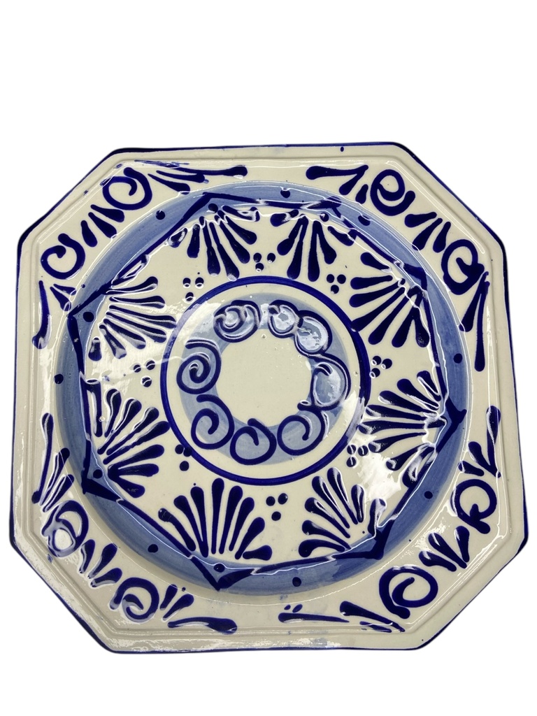 Plato Ceramica OCTAGONAL