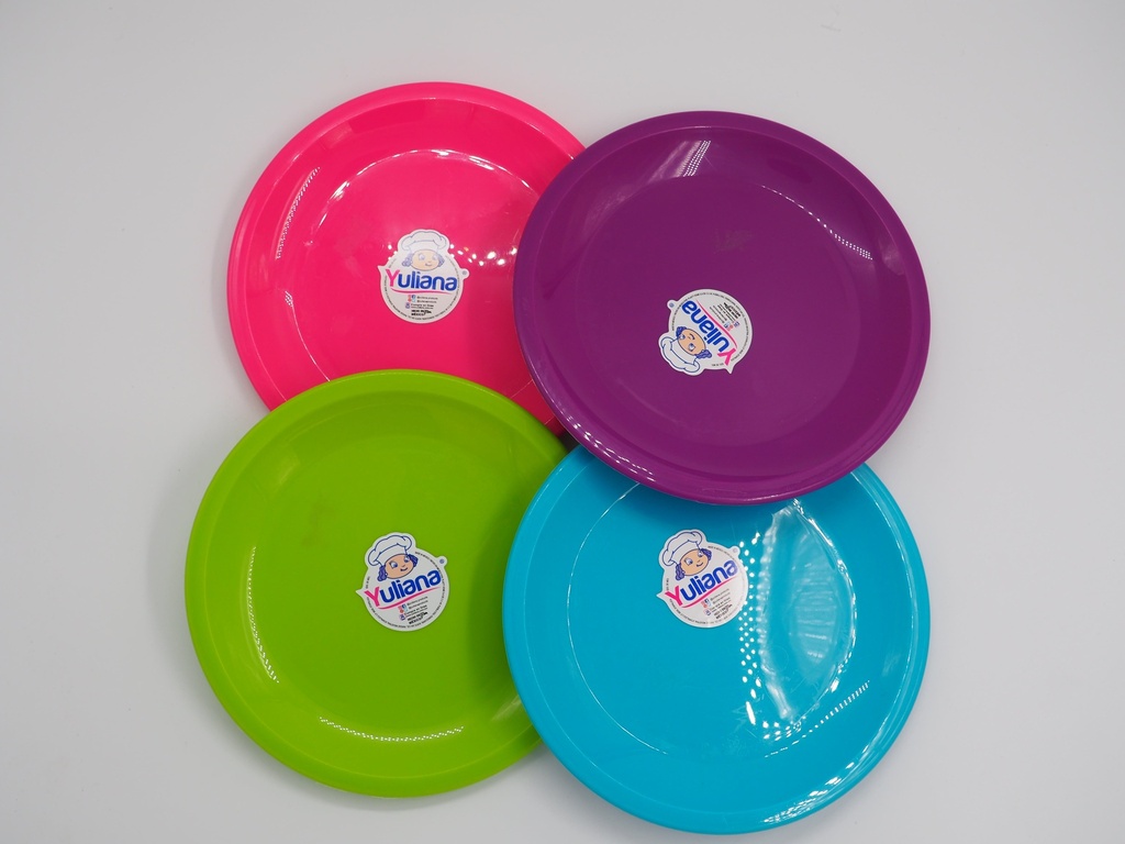 Plato Redondo Extendido 9.5'' Yuliana