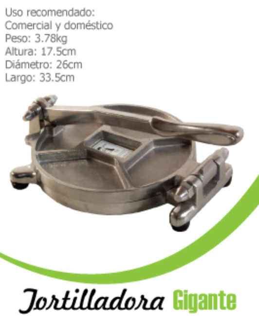 Tortilladora Exprimidores de Aguascalientes