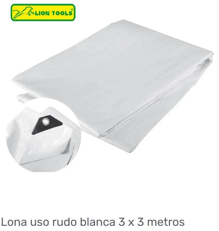 Lona Lion Tools 3x3mts