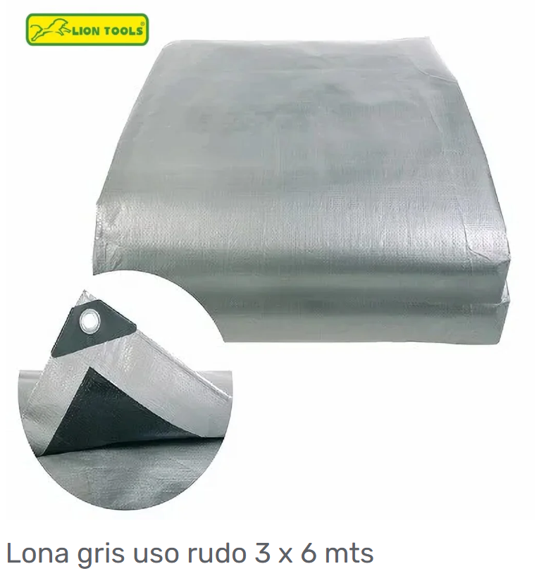 Lona Lion Tools 3x6mts 