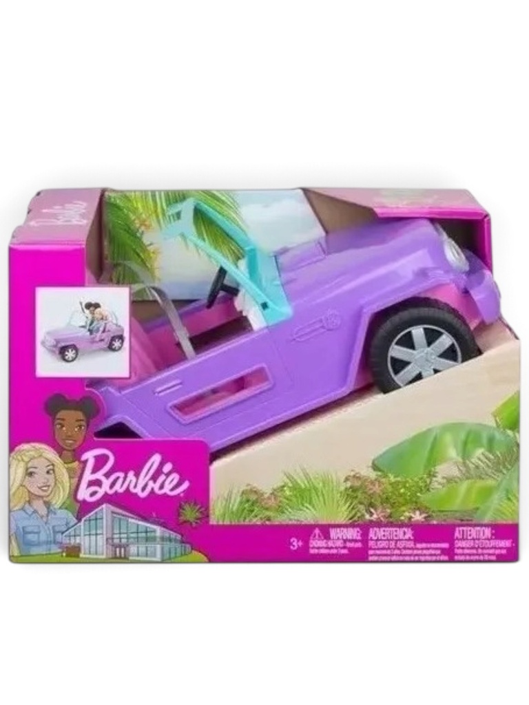 Barbie Purple Jeep VEHICULO