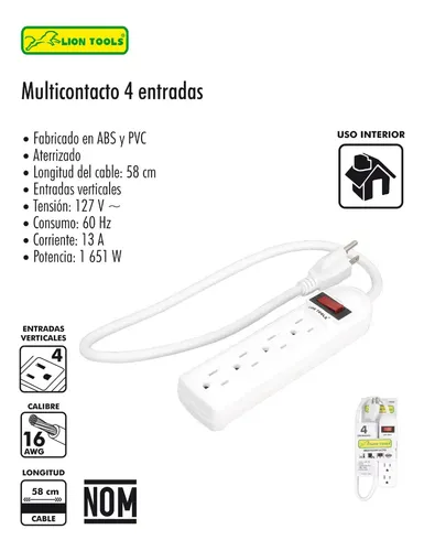[7432] Multicontacto Lion Tools