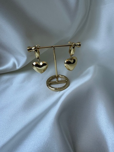 [CHAPA] Aretes Corazón Colgante 