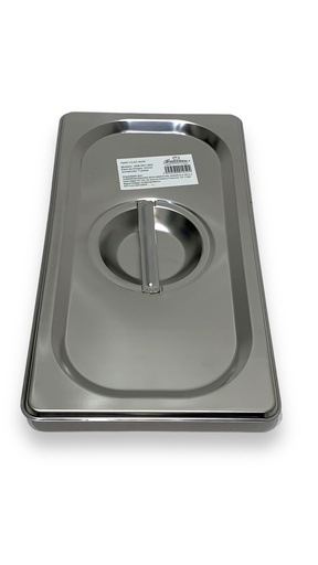 [058-001-052 / 5550581010523] Tapa 1/3 Acero Inoxidable Travessa