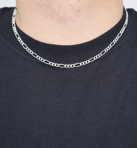 [Grosor 3mm.] Cadena Plata .925 Cartier 4