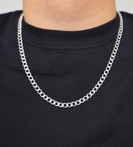Cadena Plata .925 Barbada 5