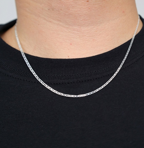 [Grosor 2mm.] Cadena Plata .925 Gucci 1