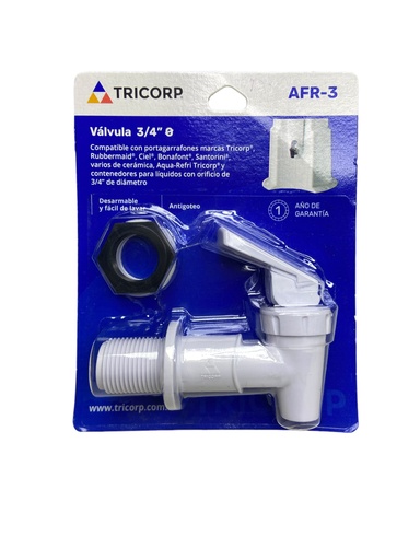 [AFR-3] Válvula 3/4 TRICORP