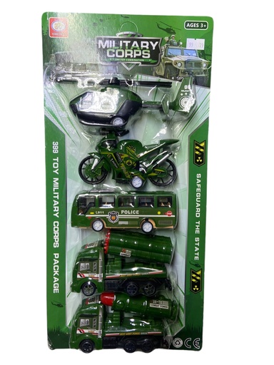 [399-77C] Juego de Vehiculos Militar