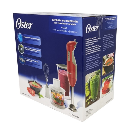 [FPSTHB2615R-013] Batidora de Inmersión OSTER