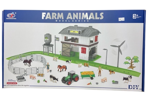 [Q9899-ZJ82] Granja Con Accesorios FAR ANIMAL